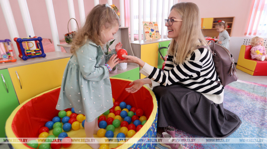 Новый детский сад принял ребят в столичном микрорайоне Брилевичи