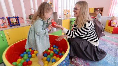 Новый детский сад принял ребят в столичном микрорайоне Брилевичи
