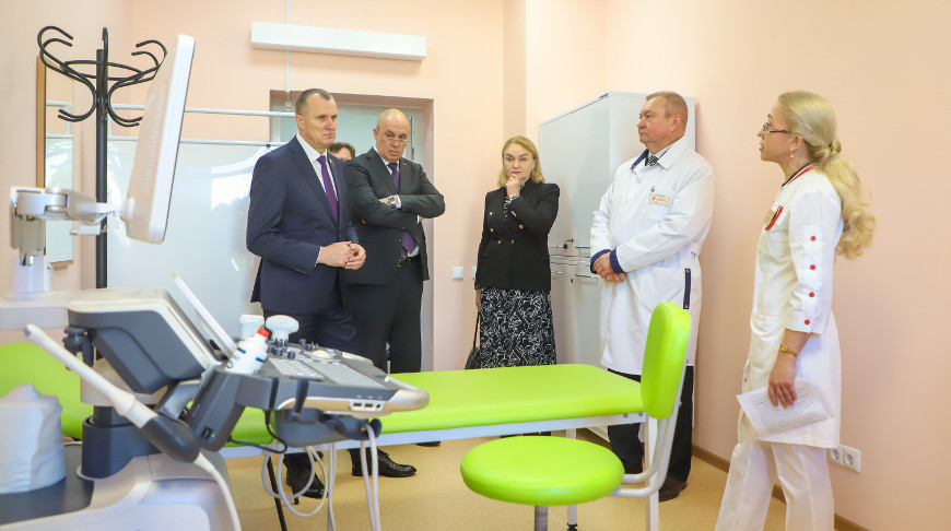 В Могилевском онкодиспансере открылся новый радиологический корпус
