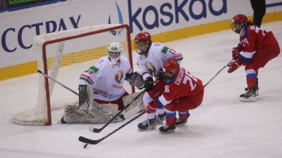 Юниорская сборная Беларуси по хоккею разгромила женскую команду России на Кубке ПСК
