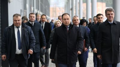 Головченко посещает Минский городской технопарк