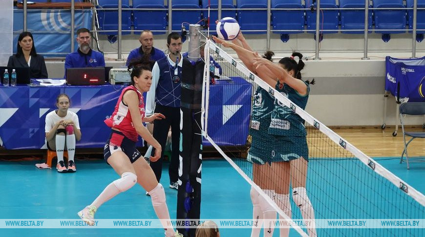 Волейболистки "Минчанки" одержали вторую победу в сезоне российской Суперлиги