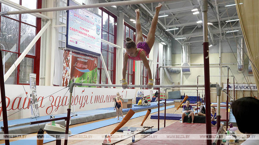 Международный турнир по спортивной гимнастике стартовал в Могилеве