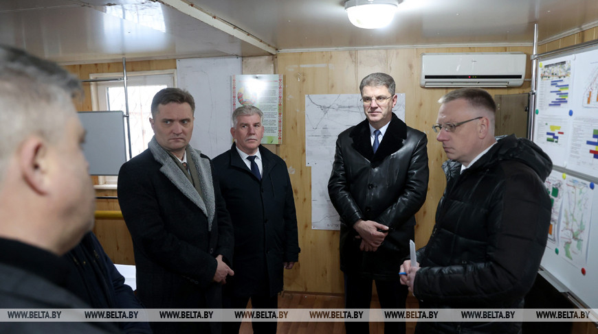 Кухарев проверил ход работ по переводу Минска на водоснабжение из подземных источников