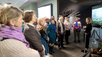 Участницы республиканского форума тружениц села посетили музей истории ВОВ