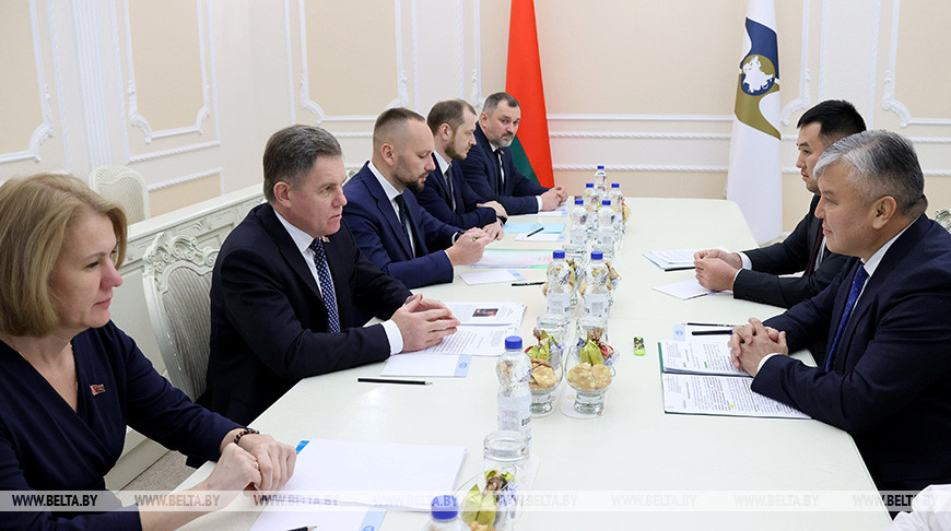 Петришенко встретился с министром по энергетике и инфраструктуре ЕЭК