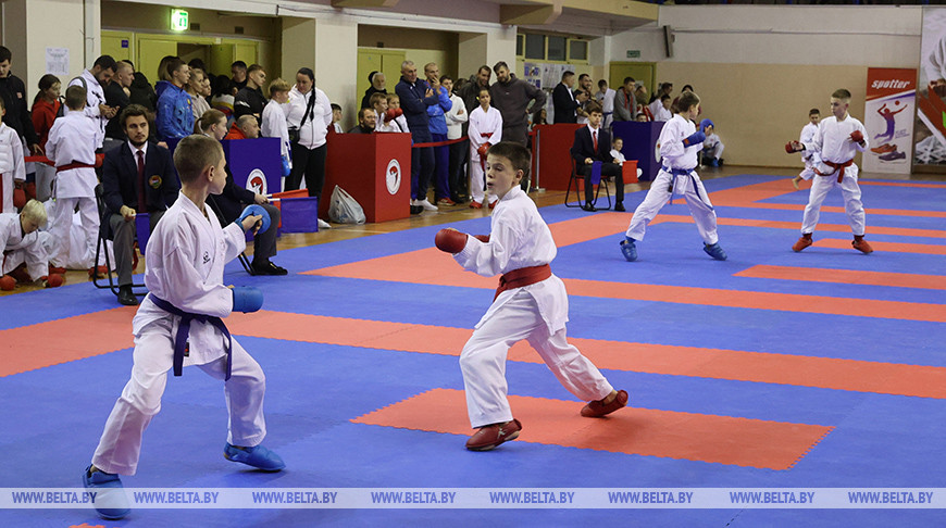 В Республиканских соревнованиях по карате "Кубок Витебска" приняли участие более 200 человек