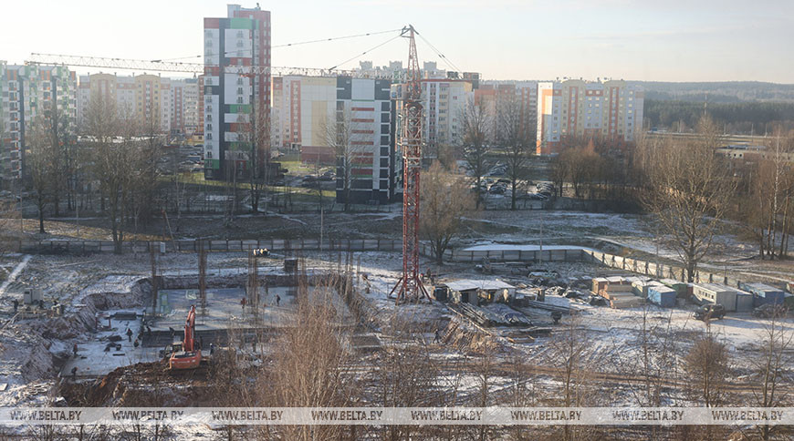 Новый хирургический корпус областной больницы строится в Витебске
