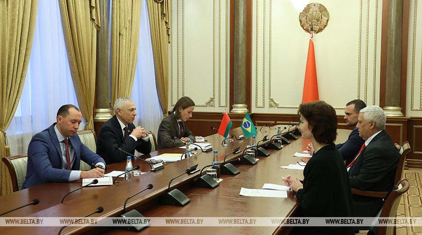 Межпарламентское взаимодействие Беларуси и Бразилии обсудили на встрече в Минске