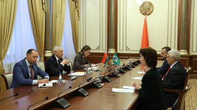 Межпарламентское взаимодействие Беларуси и Бразилии обсудили на встрече в Минске