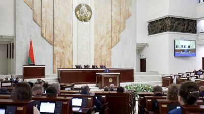 Совместное заседание двух палат парламента проходит в Минске