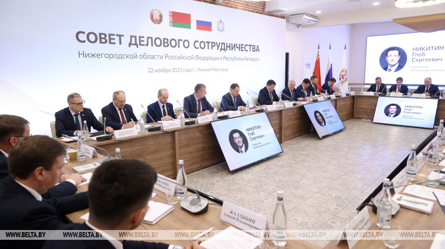 Головченко принял участие в заседании Совета делового сотрудничества Беларуси и Нижегородской области России