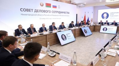 Головченко принял участие в заседании Совета делового сотрудничества Беларуси и Нижегородской области России