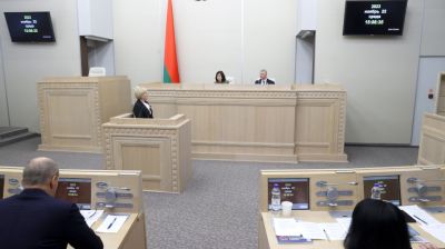 Заседание 11-й сессии Совета Республики состоялось в Минске