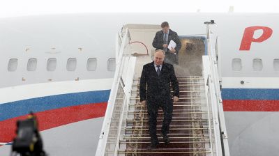 Путин прибыл с визитом в Беларусь