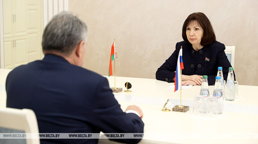 Кочанова встретилась с заместителем председателя Совета Федерации России