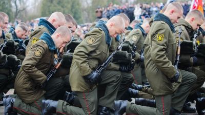 Присягу в Брестской крепости приняли 1,1 тыс. военнослужащих нового пополнения