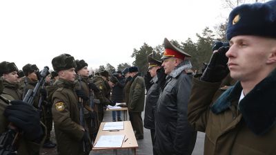 Более 8 тыс. новобранцев Вооруженных Сил Беларуси приняли присягу