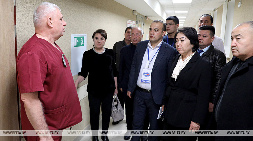 Представители здравоохранения Узбекистана посетили 6-ю поликлинику Минска