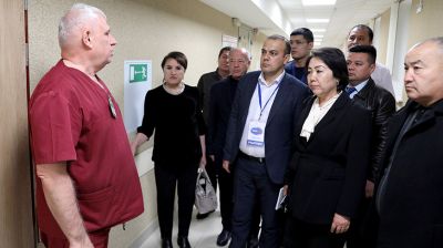 Представители здравоохранения Узбекистана посетили 6-ю поликлинику Минска
