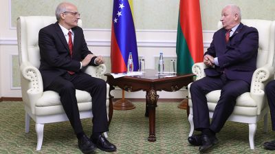 Пархомчик встретился с вице-президентом Венесуэлы