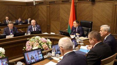 Заседание Президиума Совмина прошло в Минске