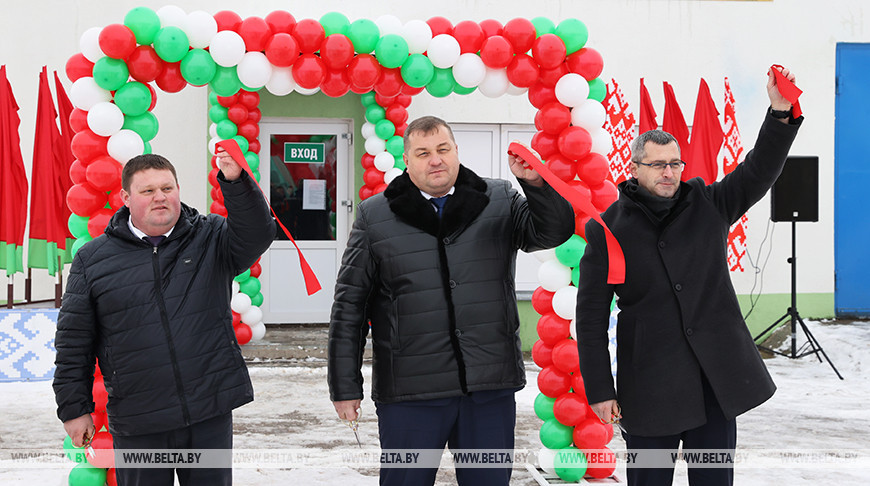 Обновленный молочно-товарный комплекс на 1,5 тыс. голов открыли в "Агро-Коротковичи" под Жлобином