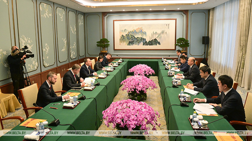 Встреча вице-премьеров Беларуси и Китая прошла в Пекине