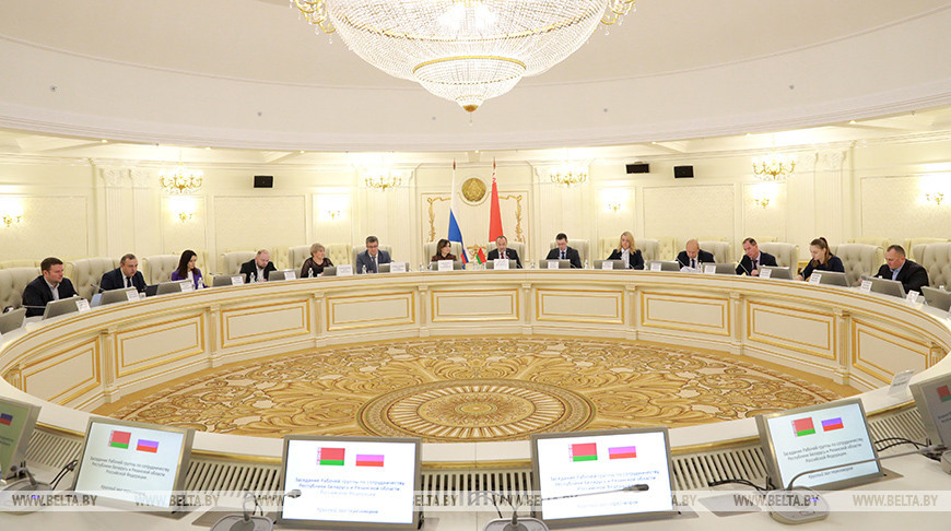 Заседание рабочей группы по сотрудничеству Беларуси и Рязанской области проходит в Минске
