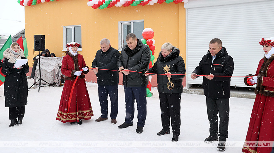 Новый МТК на 1,2 тыс. голов КРС открыли в Добрушском районе