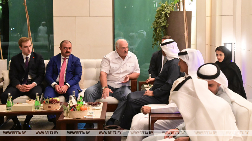 Лукашенко провел встречу с Президентом ОАЭ