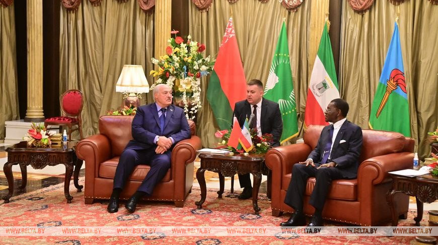 В Малабо состоялась встреча Лукашенко и Президента Экваториальной Гвинеи