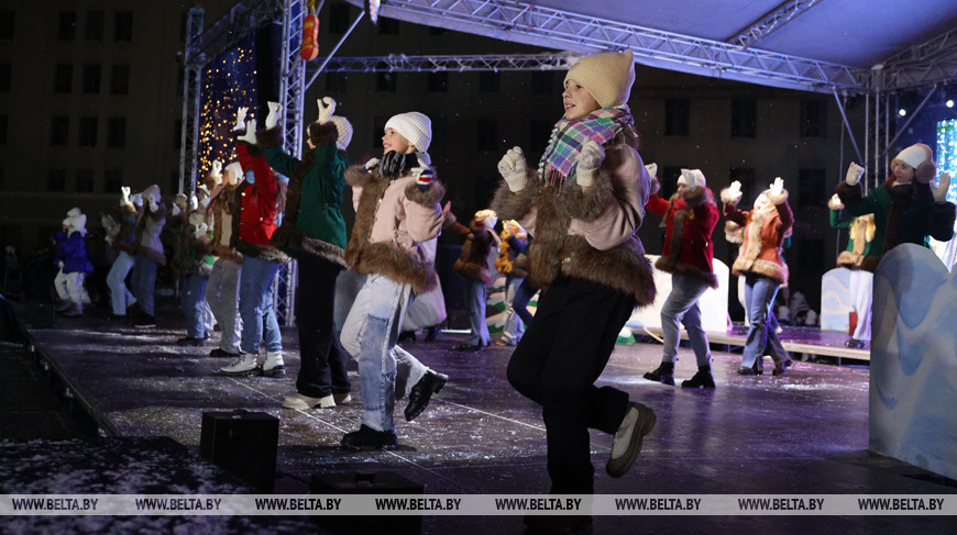 В Могилевской области дали старт новогодним праздникам