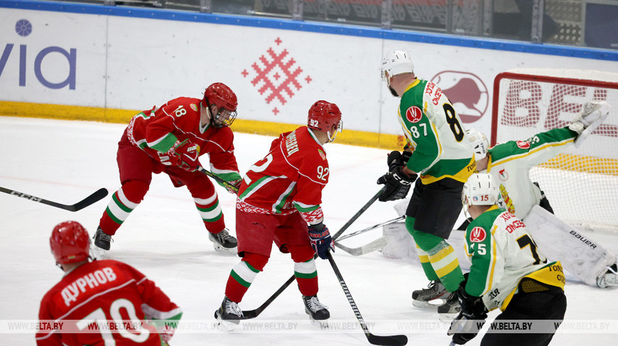 Хоккейная команда Президента Беларуси выиграла третий матч в новом сезоне