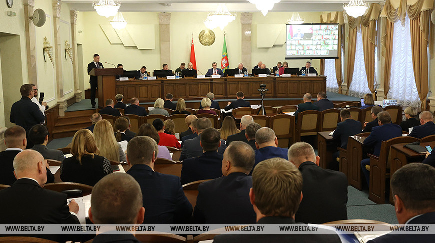 Сергеенко принял участие в заседании Витебского облисполкома