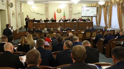 Сергеенко принял участие в заседании Витебского облисполкома