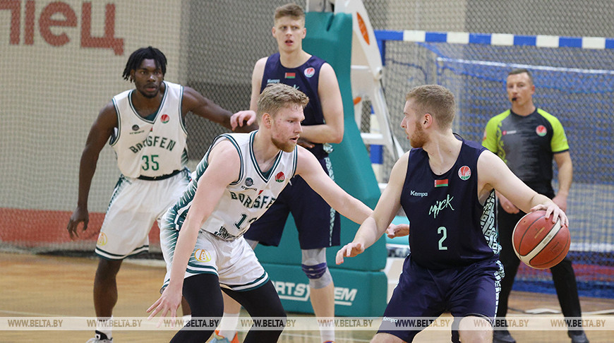 Могилевский "Борисфен" прервал серию поражений в чемпионате Беларуси по баскетболу