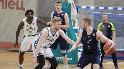 Могилевский "Борисфен" прервал серию поражений в чемпионате Беларуси по баскетболу