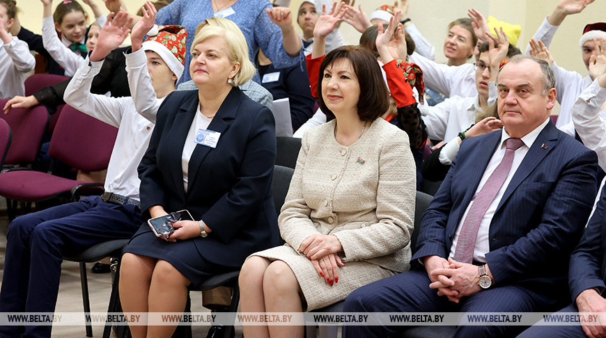 Кочанова посетила Ждановичскую специальную школу-интернат в рамках акции "Наши дети"
