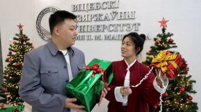 Белорусские традиции перенимают студенты из Китая в Витебске