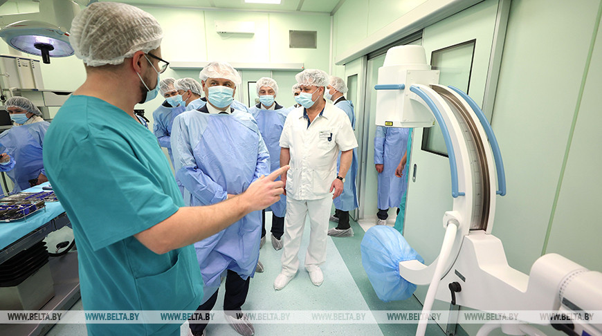 Головченко посетил РНПЦ травматологии и ортопедии