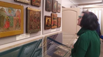 Выставку православных икон "Заступница усердная" представили в Бресте