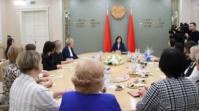 Кочанова встретилась с членами первичной организации БСЖ ОАО "Нафтан"