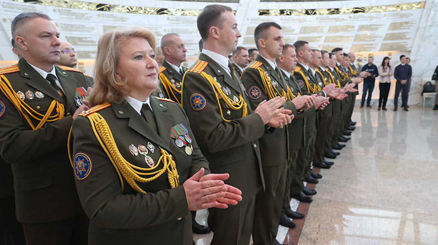 Торжественная церемония награждения лучших сотрудников МЧС,
 приуроченная ко Дню спасателя, прошла в Минске 