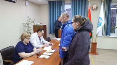 В Могилевской БСМП проходит голосование на выборах депутатов