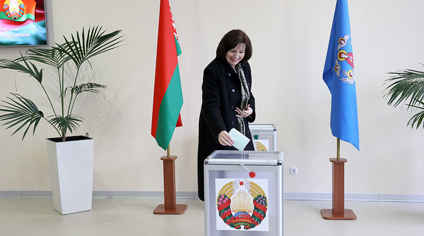 Кочанова 25 февраля приняла участие в выборах депутатов  