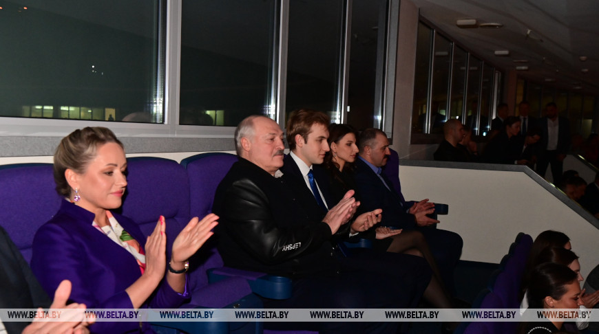 Лукашенко в Минске посетил благотворительный фестиваль "Алина"