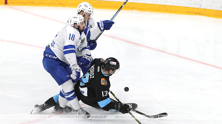 Хоккеисты минского "Динамо" завершили борьбу за Кубок Гагарина