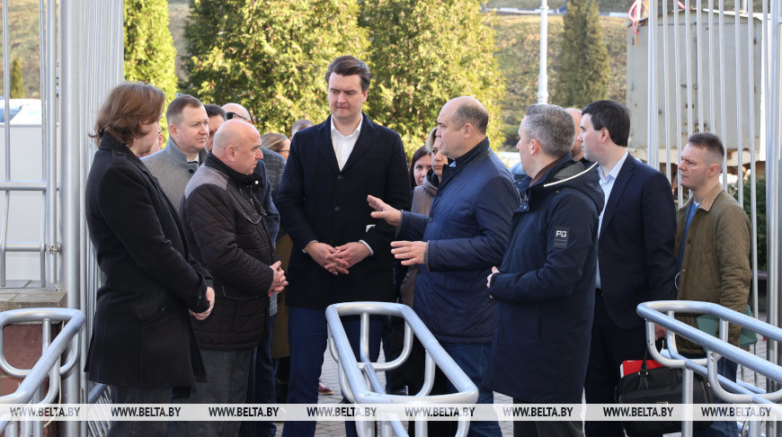 Делегация Совета Федерации России посетила объекты проведения XI Форума регионов Беларуси и России