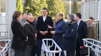 Делегация Совета Федерации России посетила объекты проведения XI Форума регионов Беларуси и России